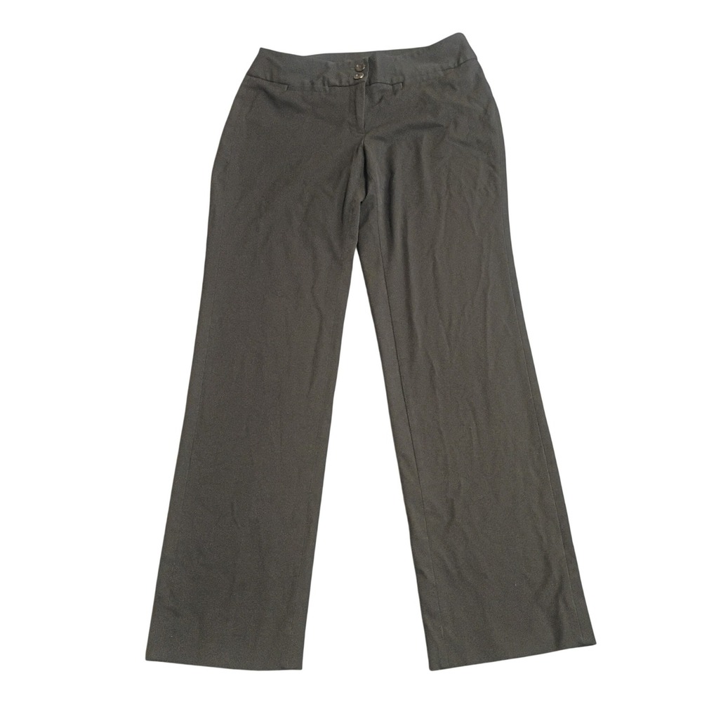 White House Black Market Legacy Pants Womens 6R Gray Straight Leg Trousers